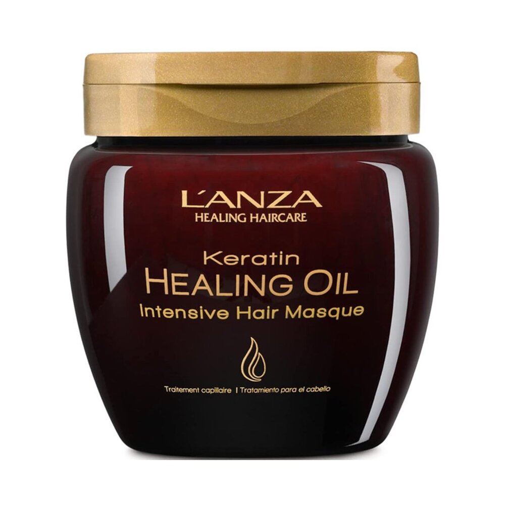 Open Box - L'ANZA Keratin Healing Oil Intensive Hair Masque for Damaged Hair,